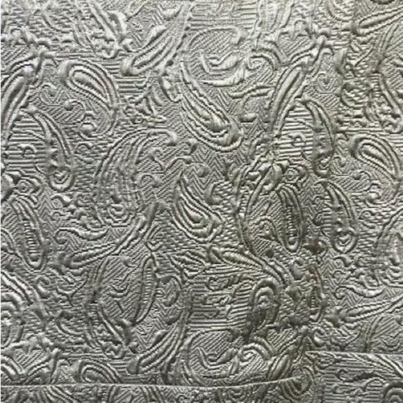 J. CREW Womens Origami Mini Skirt Metallic Matelasse Brocade Wrap Lined Zip Sz 8 - Picture 6 of 9